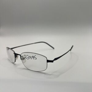 Pure Eyewear PE 103 Rimless Eyeglasses Black 50-19-140 Great Condition!